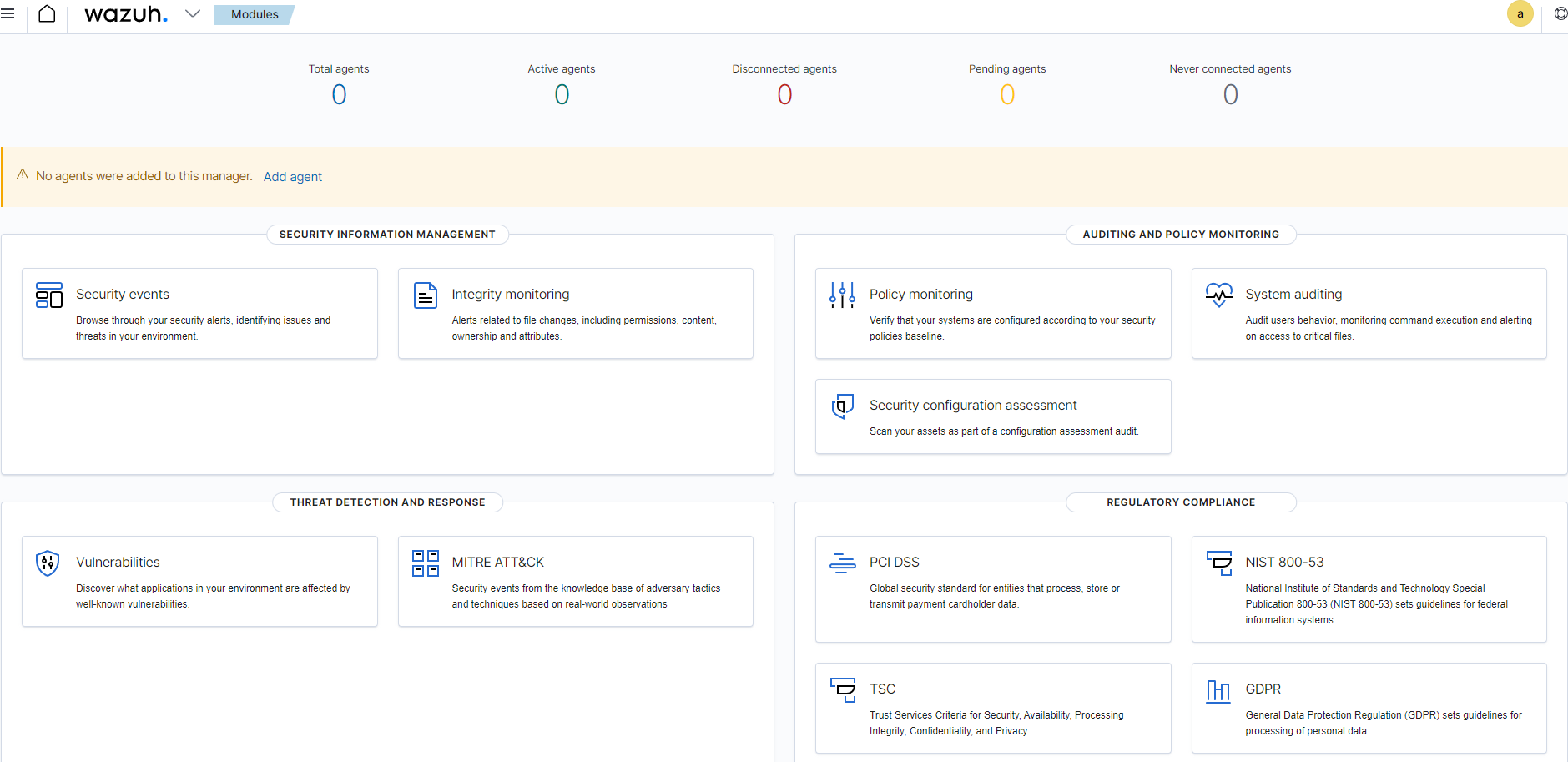 Wazuh Dashboard